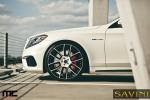Mercedes-Benz S63 AMG with Savini Wheels 2014 года